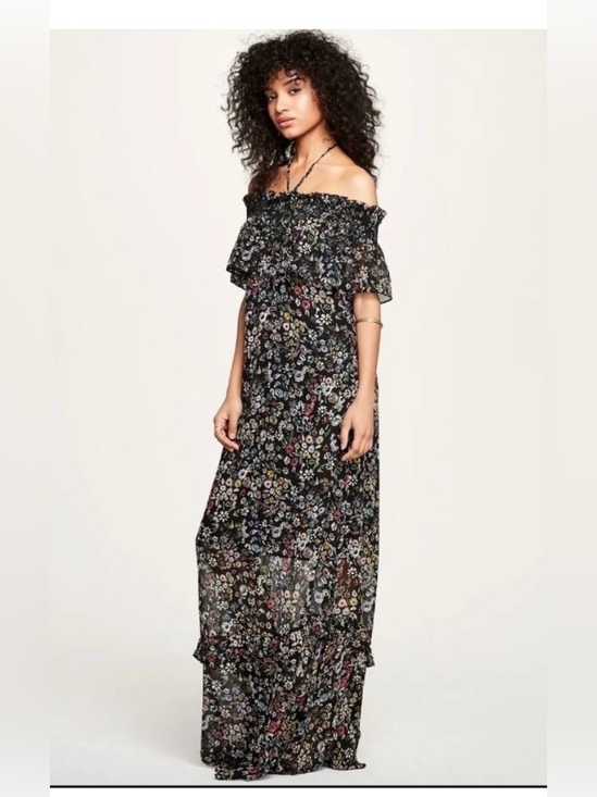 Rebecca Minkoff Dresses & Skirts - Rebecca Minkoff Loma Floral-Print Maxi  Boho Whimsigoth Fairy Ethereal Dress sz4